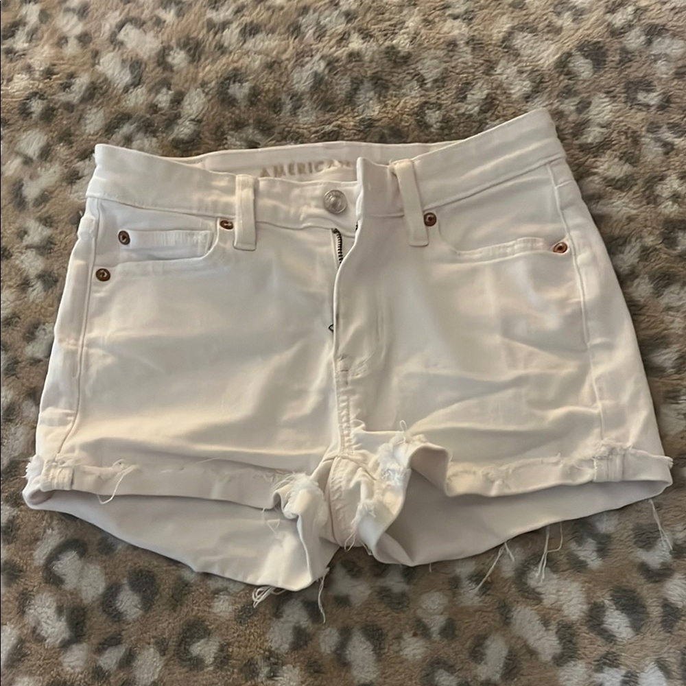 Women's White Shorts